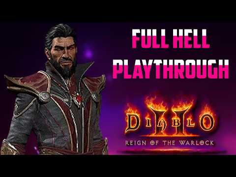 Magic Warlock Guided Playthrough | Diablo 2 Reign of the Warlock