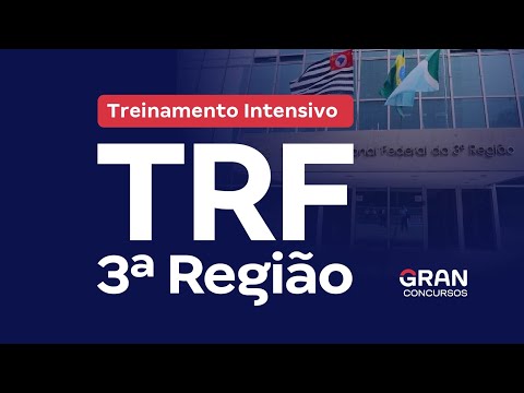 Treinamento Intensivo TRF 3ª Região - Analista Judiciário | Organização Criminosa com Diego Fontes