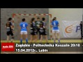 Wideo: KGHM Metraco Zag��bie Lubin - Politechnika Koszalin 20:18