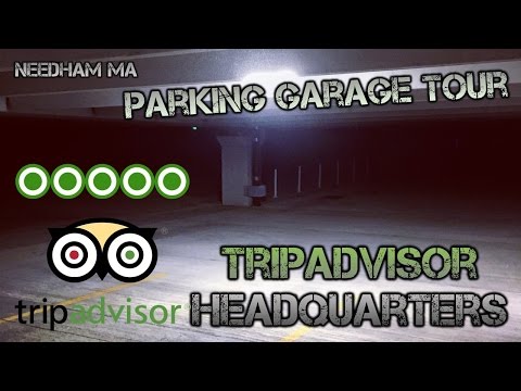Driving Tour of the New TripAdvisor Headquarters Garage - Needham MA