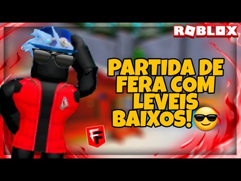 PARTIDA DE FERA NO FLEE THE FACILITY COM LEVEIS BAIXOS!😎 Roblox