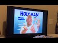 Opening And Menu To Holy Man 1999 DVD