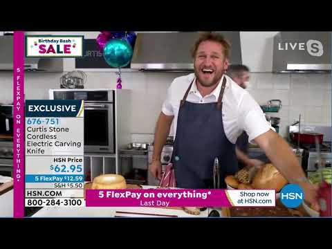 Curtis Stone Cordless Electric Carving Knife