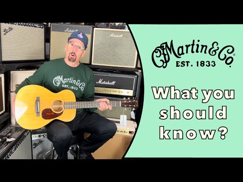 All About Martin Guitars!  (0-18 Demo)