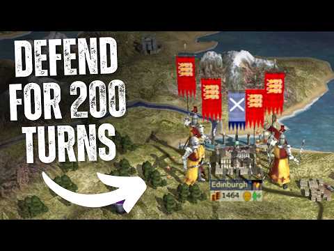 Medieval II, But I Can't Attack or Recruit for 200 Turns
