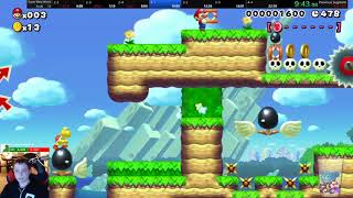 Super Warp World any% speedrun in 22:09