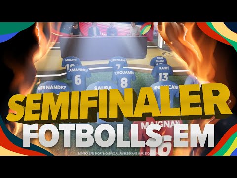 UPPSNACK SEMIFINALERNA I EM - Studio Oddset EM