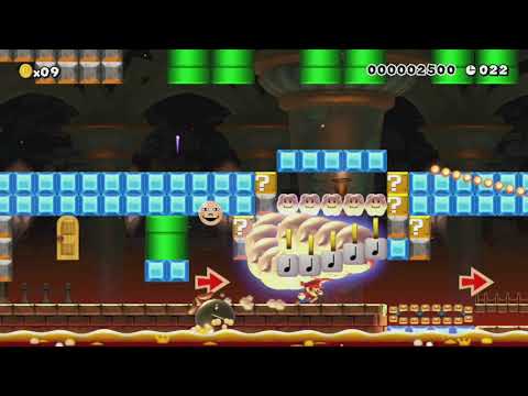 スピランエンジョイ勢に送る♪3マスSPEEDO RUN!30s♭ by ☆Enjoy★Yu♪ - Super Mario Maker - No Commentary 1bw