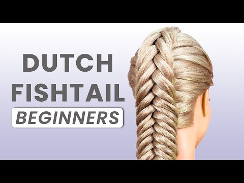 Dutch Fishtail Braid Tutorial | Step-by-Step Guide for BEGINNERS