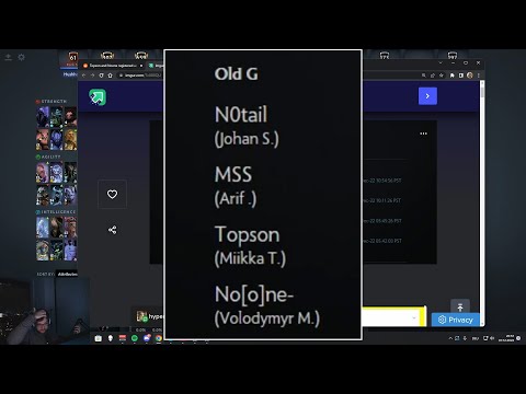 N0tail + Topson reunion is happening! with No[one] & MSS under team Old G