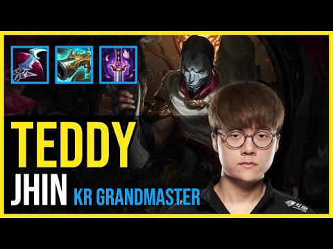 Teddy - JHIN vs. DRAVEN ADC | KR Ranked