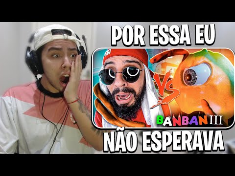 Stinger Flynn (Garten of Banban 3) Vs. Mussoumano - Batalha com Games | REACT