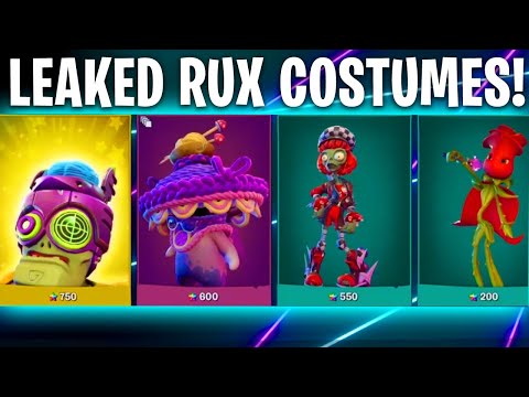 *NEW* LEAKED SPECIAL RUX COSTUMES!!! Plants Vs Zombies | Battle For Neighborville