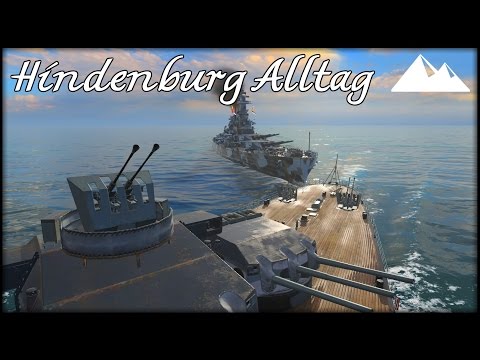 HINDENBURG, der Begleitkreuzer - World of Warships | [Solo] [Ger] [60fps]