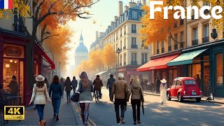 19 October 2025 PARIS 🇫🇷FRANCE 4KHDR WALK IHISTORIC PARIS STREET 🍽️PARISIAN LIFESTYLE REAL CITY TOUR