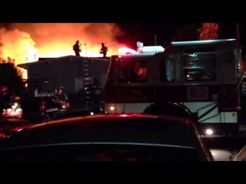 3rd Alarm Structure Fire on Lotus Way in East Palo Alto