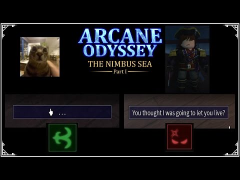 Merciful vs Ruthless on Captain Maria - Arcane Odyssey Nimbus Sea