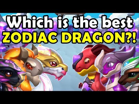 WHICH DRAGON Is the Best ZODIAC DRAGON In DML?! RATING THEM FROM 1 - 10 - DML #1286