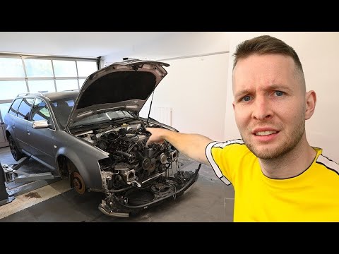 I FOUND THE REASON WHY NOBODY WANTED TO REPAIR THE V8 ENGINE OF MY $2500 AUDI S6