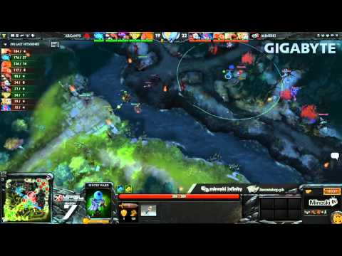 GIGABYTE.Mineski vs Arcanys - (MPGL 7 Class S Step Ladder) - Game 2 - Lon and Dunoo