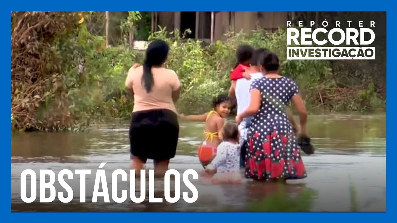 Moradores e motoristas enfrentam dificuldades para atravessar a Transgarimpeira