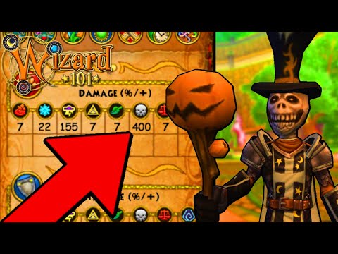 Wizard101: *NEW* 400% DEATH DAMAGE Setup! (Level 180 Update)
