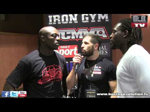 Flave conducts a heated interview between Jason Radcliffe and Magunka Bunduku at WCMMA 21