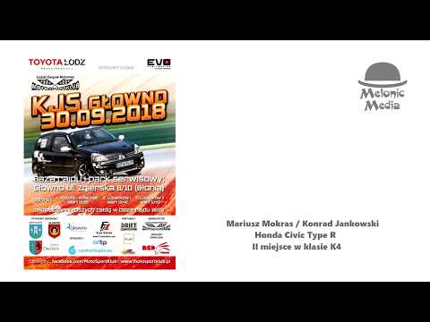 KJS Głowno. II Runda Rajdowego Pucharu ŁZM. M. Mokras / K. Jankowski - Honda Civic. Onboard mix.