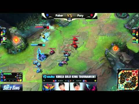 Faker vs Fury - The Solo King Tournament [10.2.2015] Game 1
