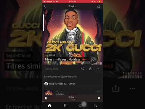 Gucci mbaye holidays