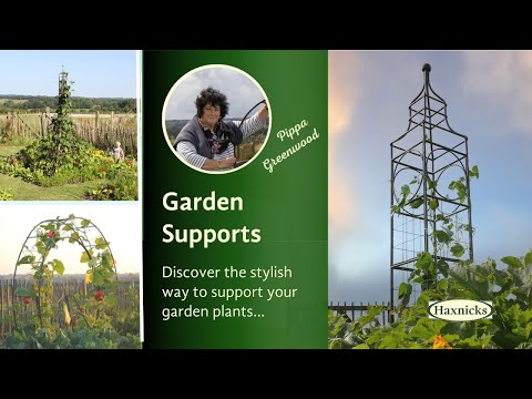 Upgrade Your Garden With Stylish Plant Supports For Veggies & Flowers - from Squashes to Sweet Peas!
