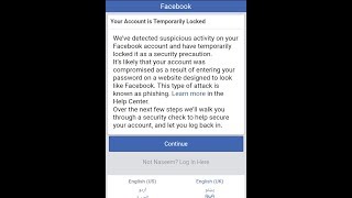 How to unlock your account is temporarily locked facebook account 2020