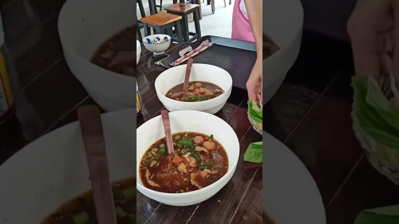 Choo Ja Roean · the real tucked-away Hat Yai boat-noodle restaurant