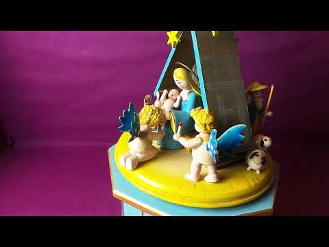 Steinbach uralte Spieluhr Nr.169 - seltenes Sammlerstück aus dem Erzgebirge