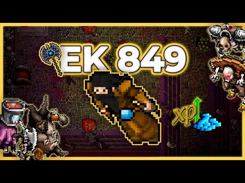 EK 849 Hunt Solo DT Seal 6.6kk/h (225%) + 1kk profit - Tibia Hunt #tibia #tibiahunt #hunts