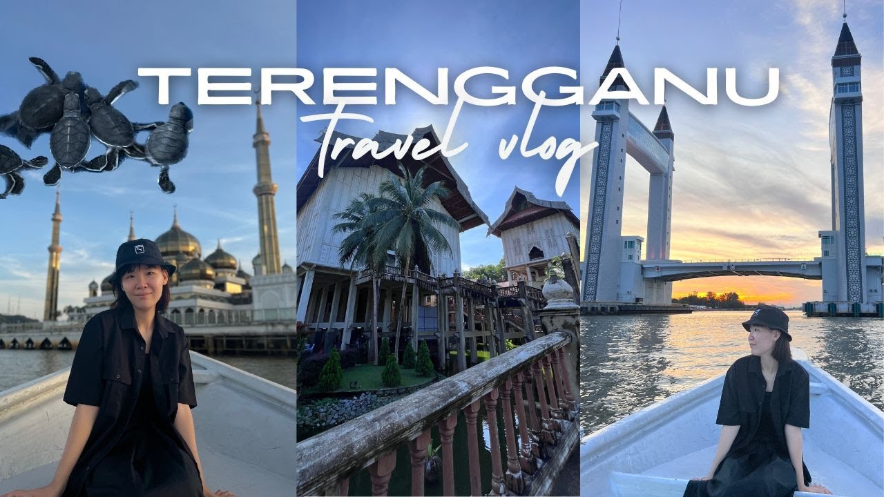 TERENGGANU VLOG | Chinatown, Explore Kuala Terengganu, Beach, Museum, Release baby turtles