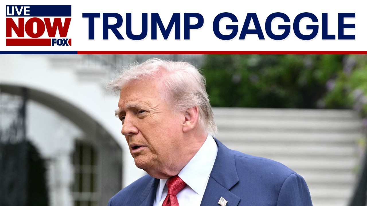 FULL: Trump talks Iran, economy & Marty Makary rumors outside White House