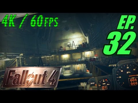 Fallout 4 Walkthrough in 4K Ultra HD / 60fps, Part 32: Nick Valentine is a Synth! (Let's Play)