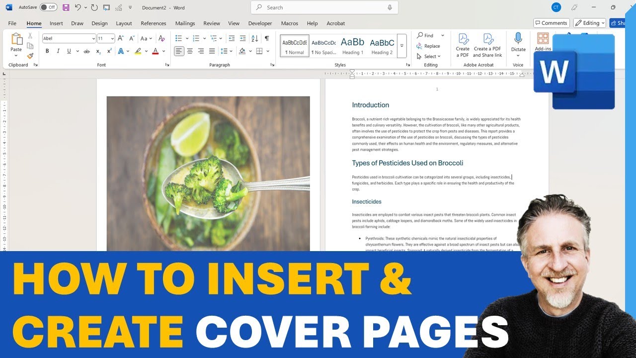 Cover Page Word | How to Insert, Create and Customize Cover Pages in Microsoft Word