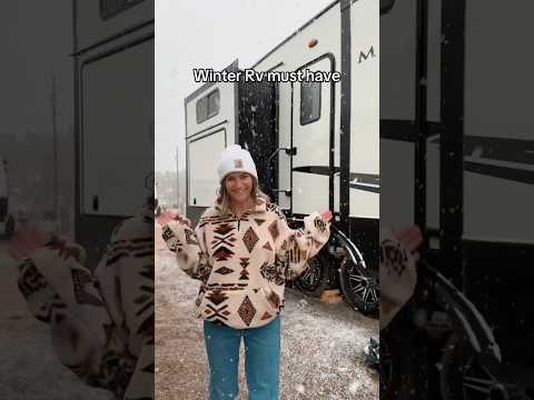 Rv must have for winter! #winter #rvliving #rv #rvlife