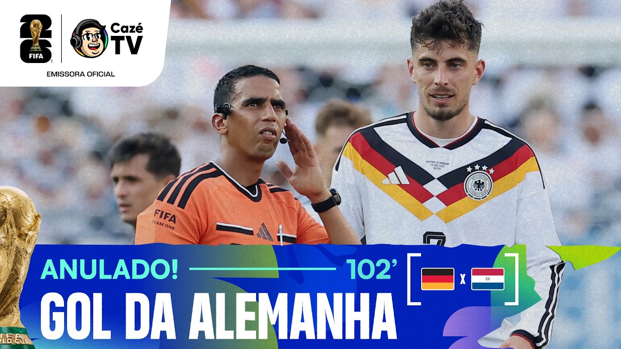 ANULOU O GOL DA VIRADA! JONATHAN TAH FAZ DE CABEÇA MAS O VAR ANULA POR FALTA NO GOLEIRO