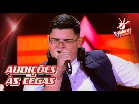 Guga Salles canta "Por Um Minuto" nas Audições às Cegas! | The Voice Brasil | 12ª Temporada