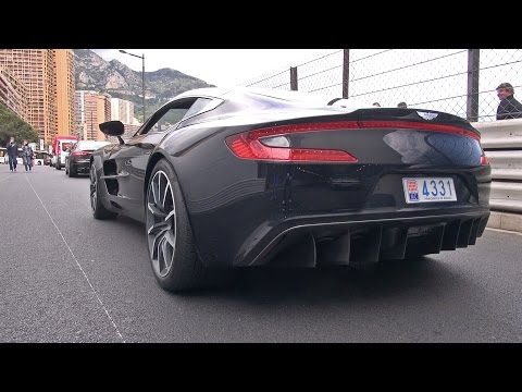 Aston Martin ONE-77 - Revs & Accelerating!
