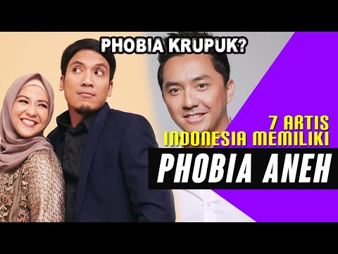 7 Artis Indonesia Ini Punya Phobia Aneh