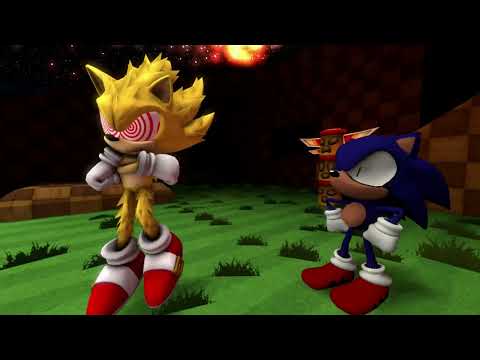 [Sonic.exe/SFM] Fleetway meets Faker/EXE