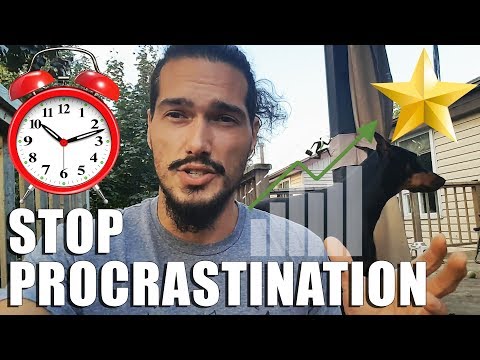 HOW TO Stop Procrastinating & Get Work Done! Productivity Tips 💯 Video