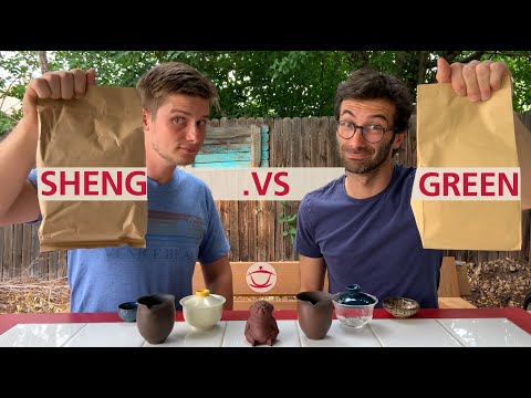Sheng Pu’er vs. Green Tea: a comparison