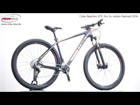 Cube Reaction GTC Pro 2x 27.5 / 29 carbon n flashred 2016 - MHW Bike-House Gmbh
