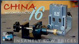 China Tools Episode 16, Pocket hole jig and Hinge jig.