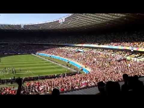 England song - 2014 FIFA World Cup - England v Costa Rica - 24/06/2014